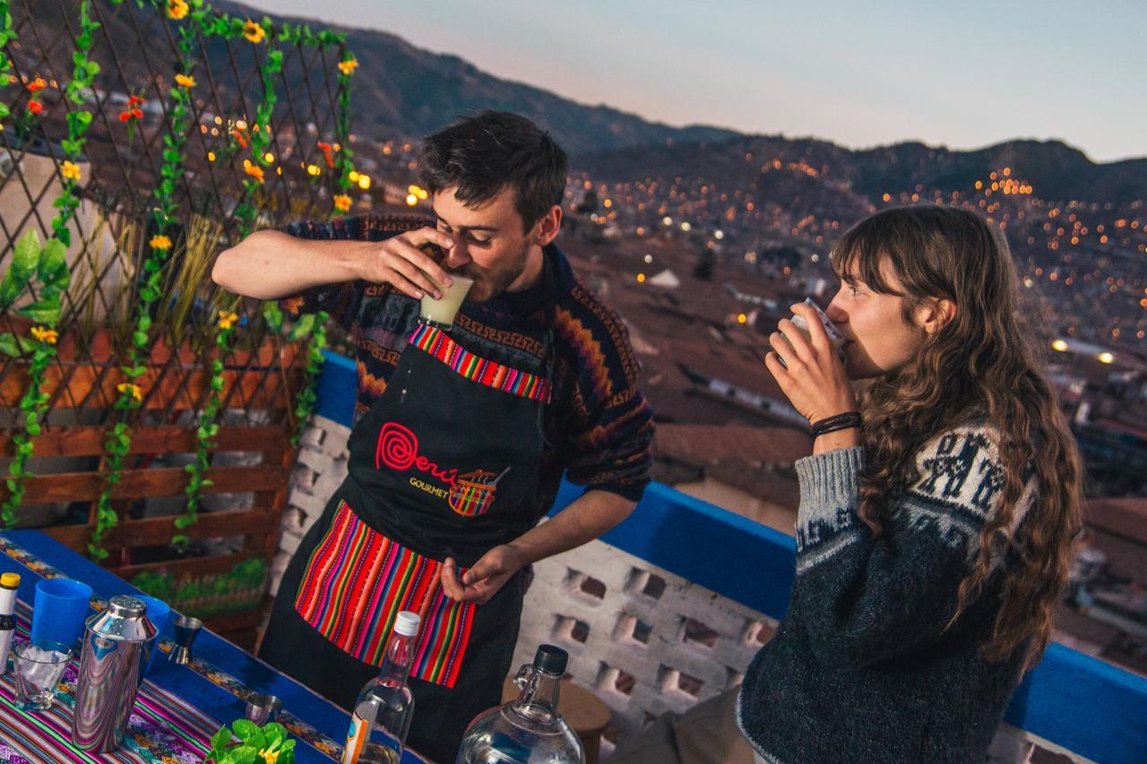 كوسكو La Casita Azul Hostel المظهر الخارجي الصورة